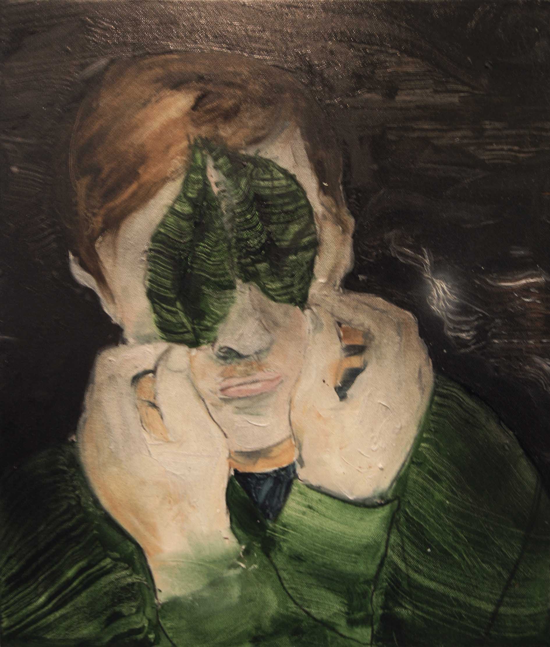 Releasing leaves from the wind small